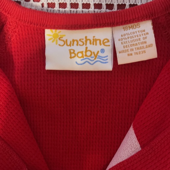 Baby Christmas HO HO HO onesie in size 18 months by Sunshine Baby - Picture 6 of 7